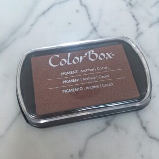Inktkussen Colorbox - cacaobruin